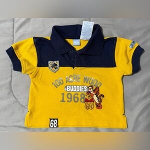 Y2K Disney Baby Winnie the Pooh and Tigger Embroidered TShirt 12 Months